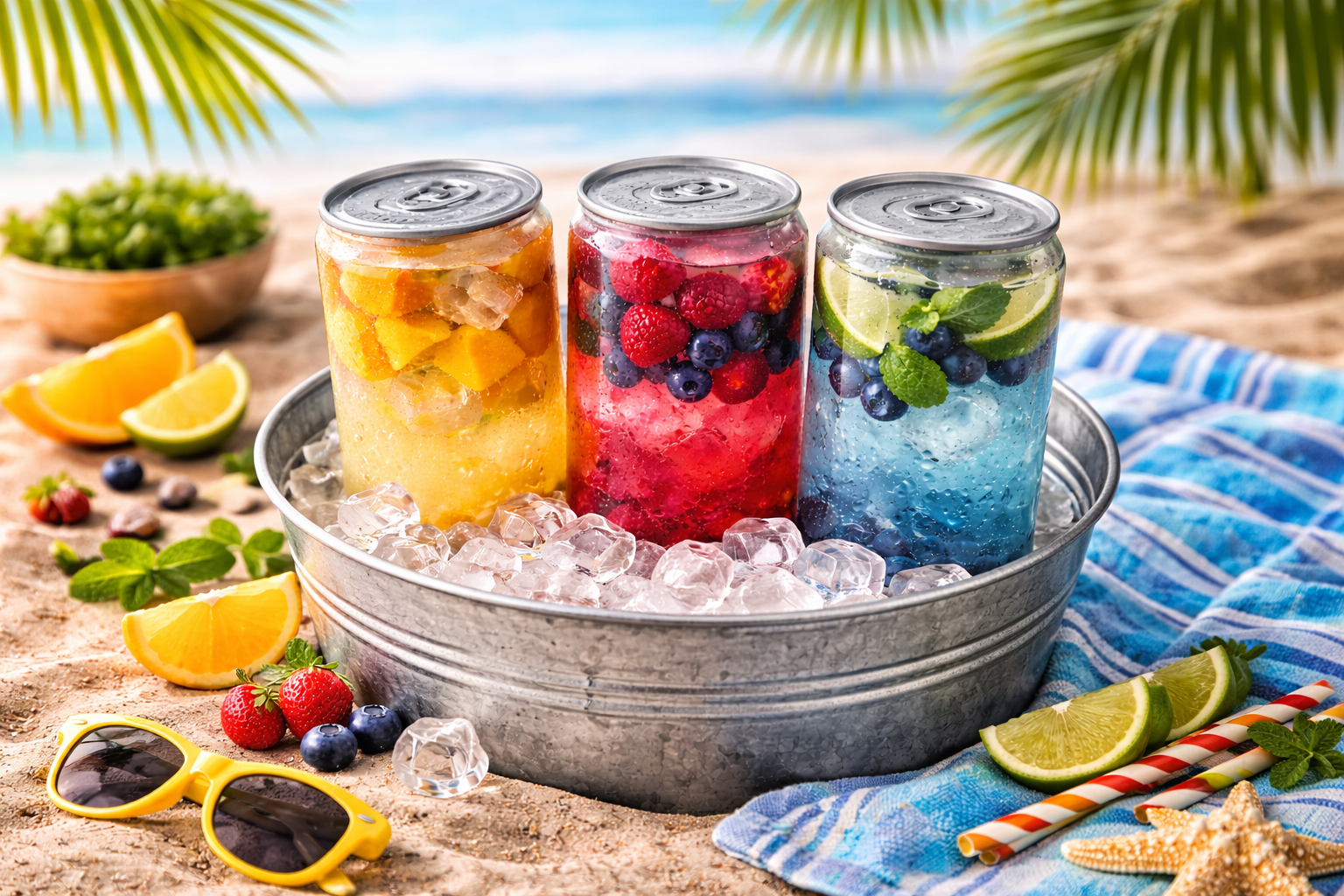 Sprzedaż gotowych produktów w puszce PET